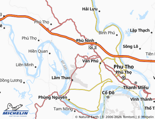 Mapa MICHELIN Hùng Sơn - ViaMichelin