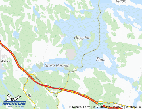 MICHELIN Kalkudden map - ViaMichelin