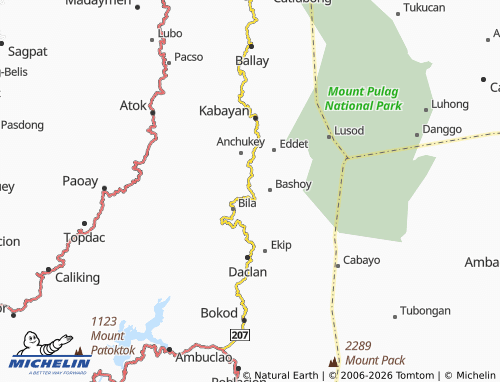 MICHELIN Adaoay map - ViaMichelin