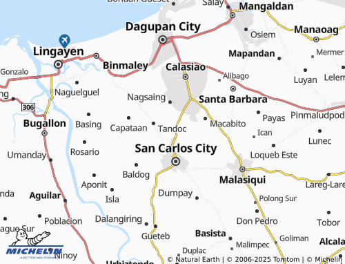MICHELIN Bega map - ViaMichelin