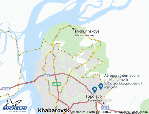 MICHELIN-Landkarte Dauriya SNT - ViaMichelin