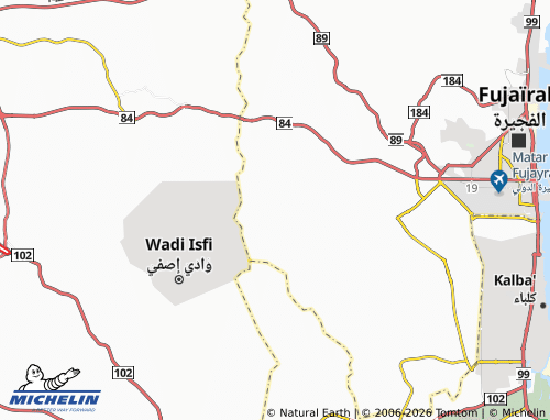 Mapa MICHELIN Wadi Sahm - ViaMichelin