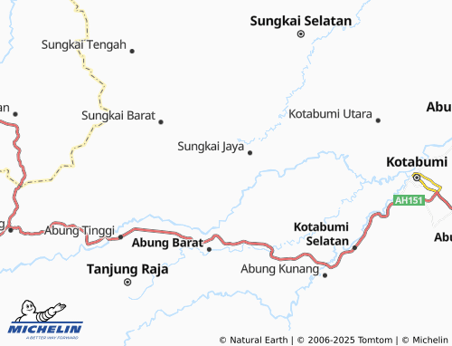 MICHELIN Sukajaya map - ViaMichelin