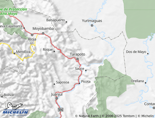 Mappa MICHELIN San Martín - ViaMichelin