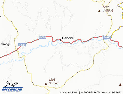 Mappa MICHELIN Bağdere - ViaMichelin