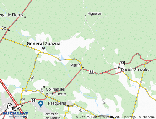 Mappa MICHELIN Raymundo Rodríguez - ViaMichelin