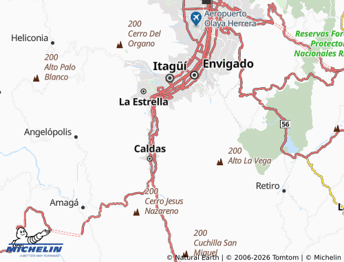 Mappa MICHELIN San Isidro - ViaMichelin