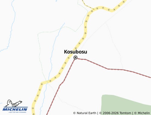 Mapa MICHELIN Kosubosu - ViaMichelin