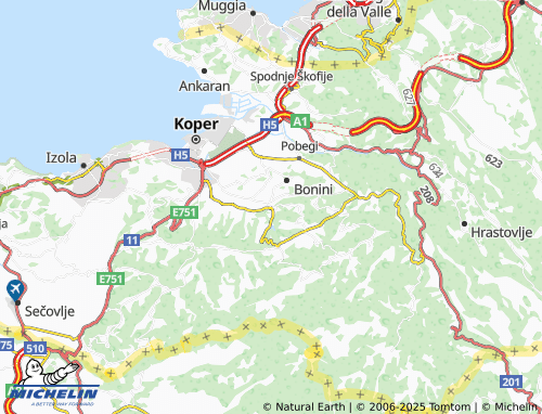 Mappa MICHELIN Vanganello - ViaMichelin