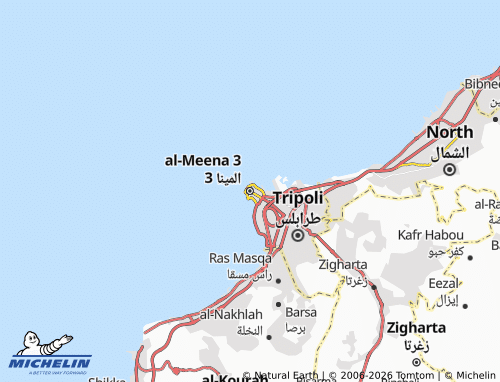Mapa MICHELIN al-Meena 3 - ViaMichelin