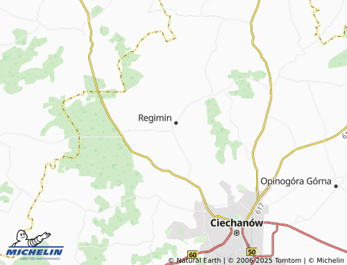 MICHELIN Lekowo map - ViaMichelin