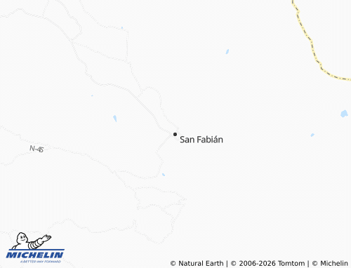MICHELIN-Landkarte San Fabián - ViaMichelin
