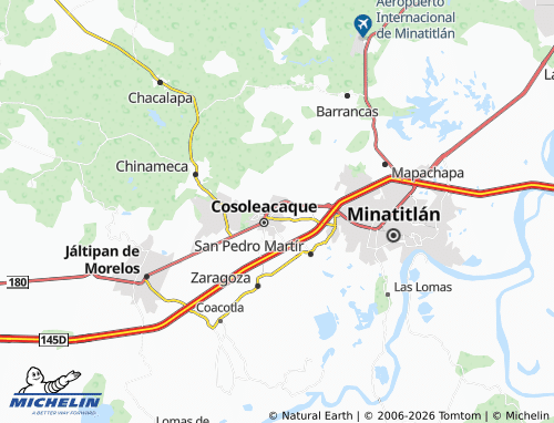 MICHELIN Segundo map - ViaMichelin