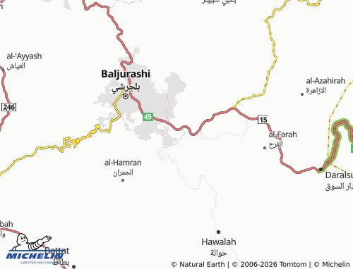 MICHELIN-Landkarte Abdan - ViaMichelin