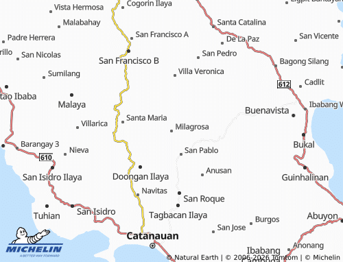 MICHELIN Milagrosa map - ViaMichelin