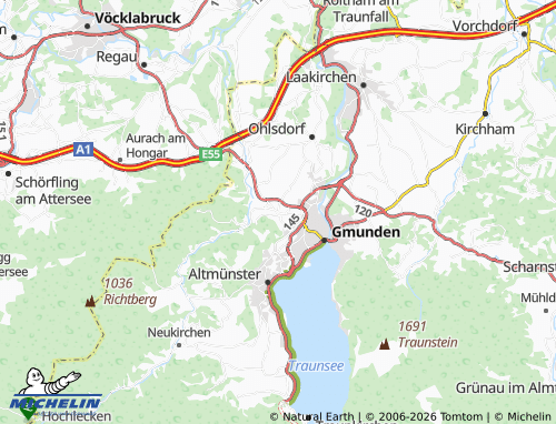 MICHELIN Pinsdorf map - ViaMichelin