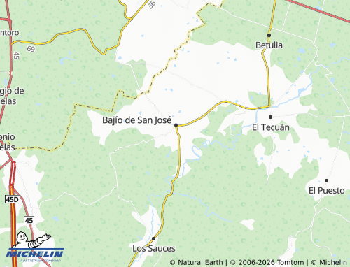 Mappa MICHELIN La Soledad - ViaMichelin