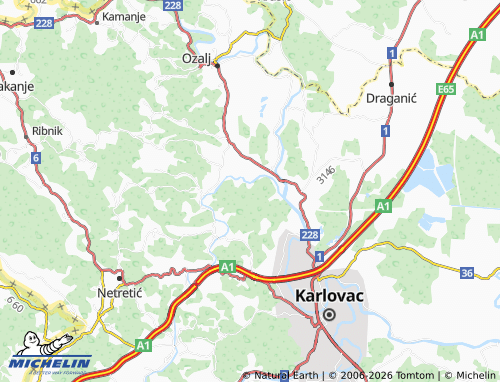 Carte MICHELIN Priselci - ViaMichelin
