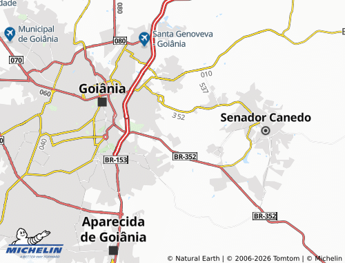 Mappa MICHELIN Recanto dos Buritis - ViaMichelin