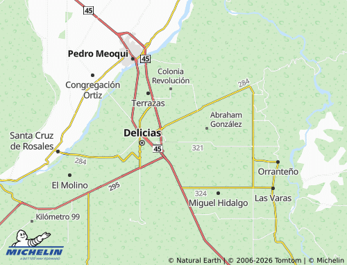 Mapa MICHELIN El Progreso - ViaMichelin