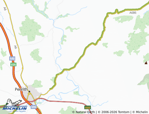 Carte MICHELIN Hunsonby - ViaMichelin