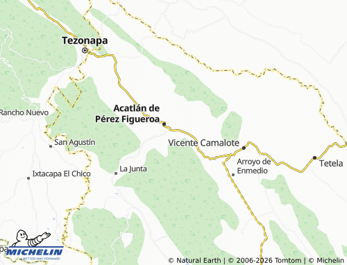 MICHELIN Jardines del Bosque map - ViaMichelin