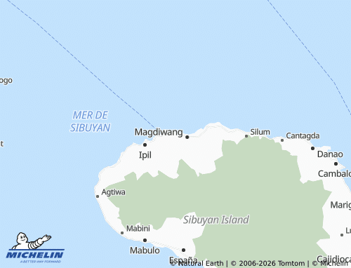 Mappa MICHELIN Poblacion - ViaMichelin