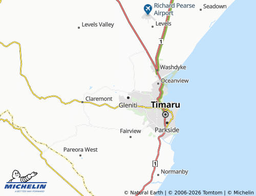 Mapa MICHELIN Gleniti - ViaMichelin