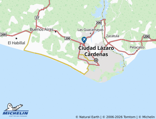 Mapa MICHELIN Ferrocarrilera - ViaMichelin