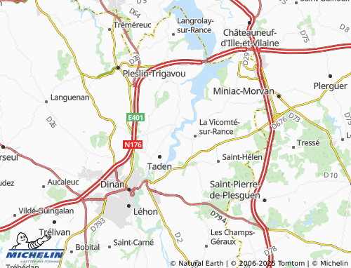 MICHELIN Lyvet map - ViaMichelin
