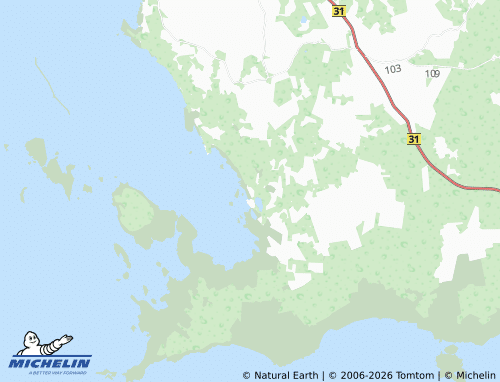 MICHELIN Varni map - ViaMichelin