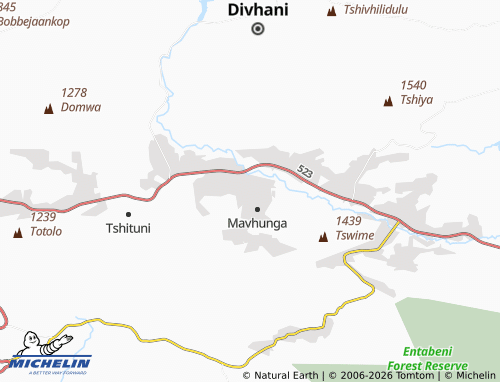 MICHELIN-Landkarte Funyufunyu - ViaMichelin