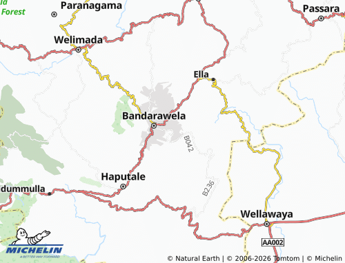 MICHELIN Mahaulpatha map - ViaMichelin