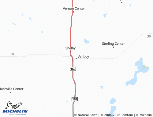 Carte MICHELIN Amboy - ViaMichelin