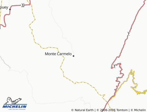 MICHELIN Monte Carmelo map - ViaMichelin
