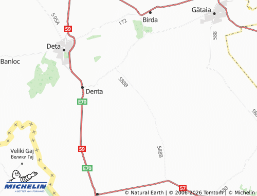 Mappa MICHELIN Rovinița Mică - ViaMichelin
