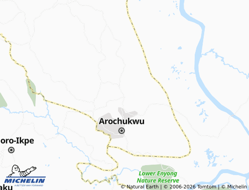 MICHELIN-Landkarte Ututu - ViaMichelin