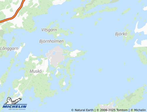 MICHELIN Hyttan map - ViaMichelin