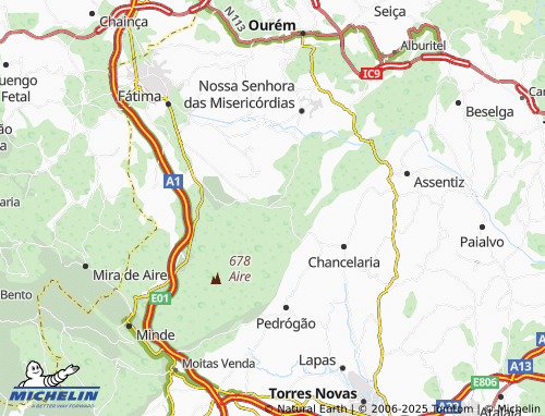 MICHELIN Bairro map - ViaMichelin