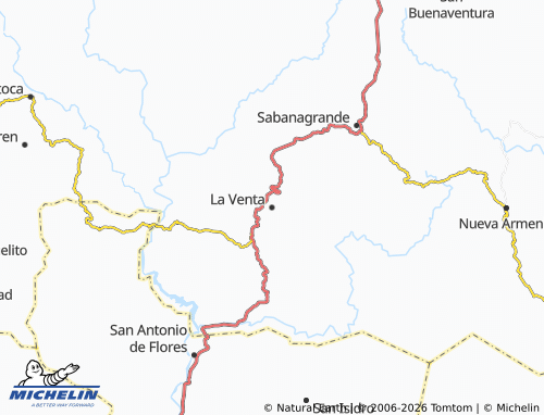 Carte MICHELIN La Venta - ViaMichelin