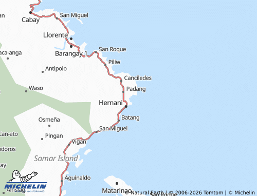 MICHELIN Nagaja map - ViaMichelin