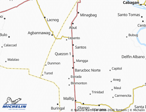 Mapa MICHELIN Quezon 1 - ViaMichelin