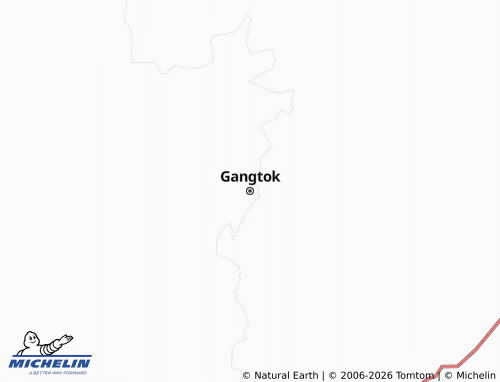 Kaart MICHELIN Gangtok - ViaMichelin
