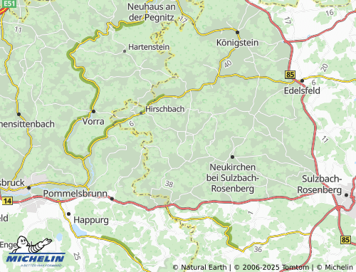 MICHELIN Gerhardsberg map - ViaMichelin