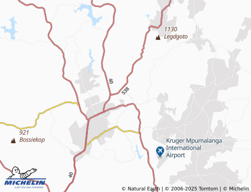 MICHELIN Waterval map - ViaMichelin