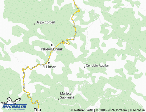 Mapa MICHELIN Teanija - ViaMichelin