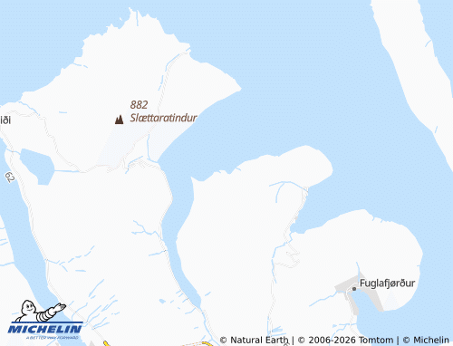 Mappa MICHELIN Elduvík - ViaMichelin