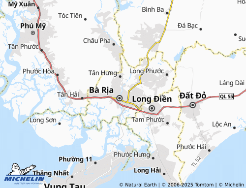 MICHELIN Phước Hưng map - ViaMichelin