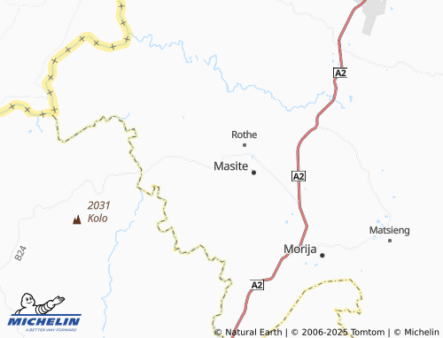 MICHELIN Joala Boholo map - ViaMichelin