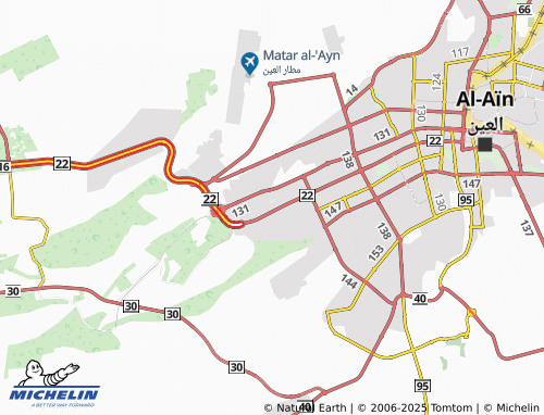 MICHELIN-Landkarte al-Muaqiam - ViaMichelin